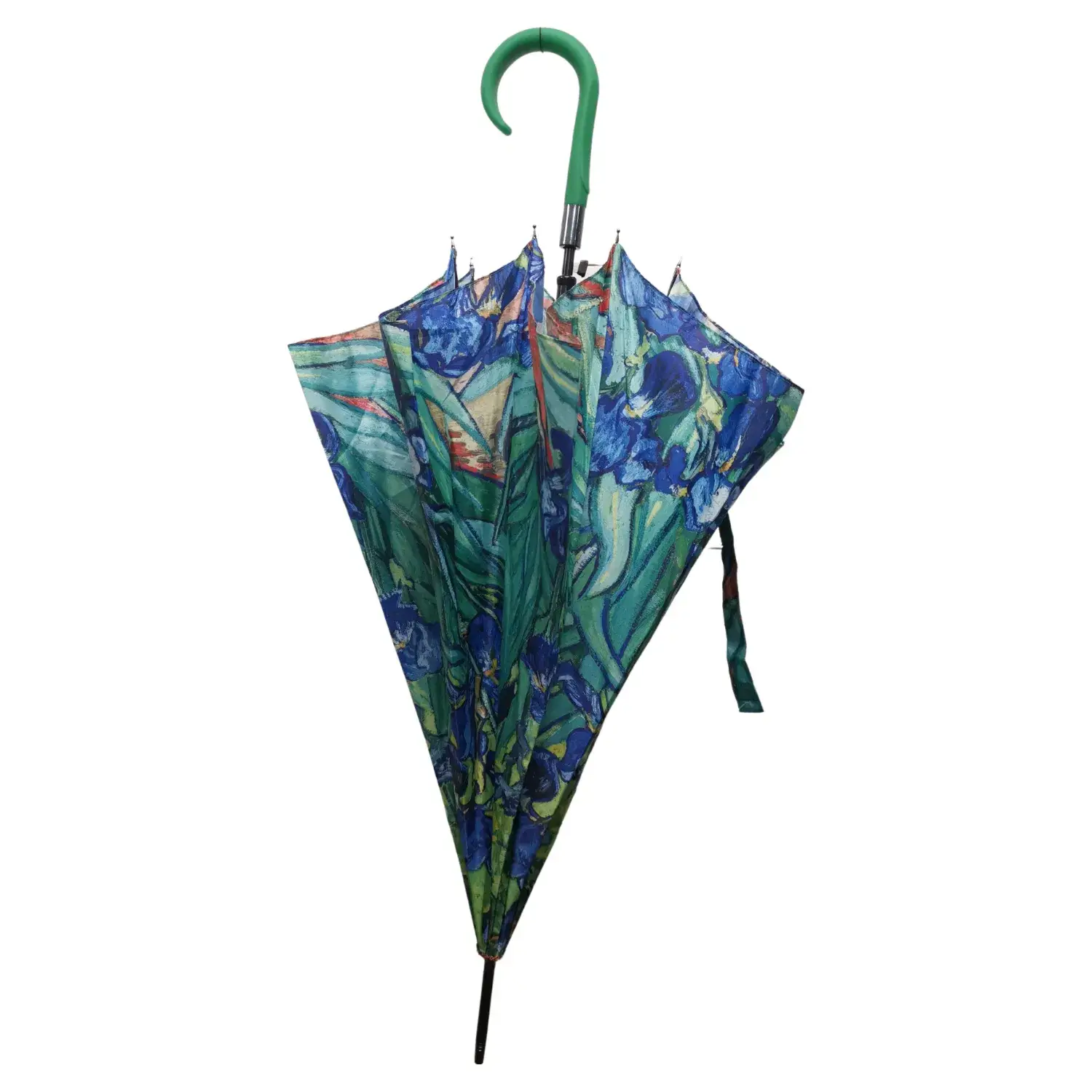 Superbia - Vendita all'ingrosso Ombrello - Donna - Ombrello con Manico a Colori Abbinati - Artista che Dipinge con Bastone Lungo5