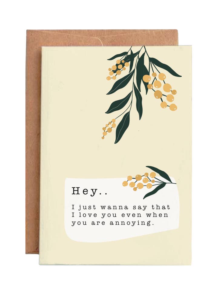 Love Greetings-Annoying for wholesale by Aaruthra®