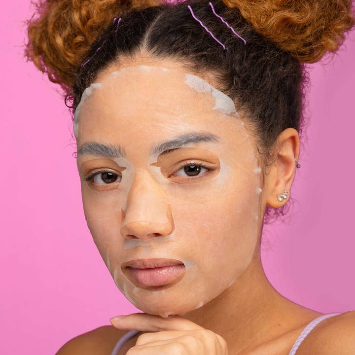 Vitamasques US - Wholesale Skincare Face Mask - Vegan Collagen Lychee Face Sheet Mask1