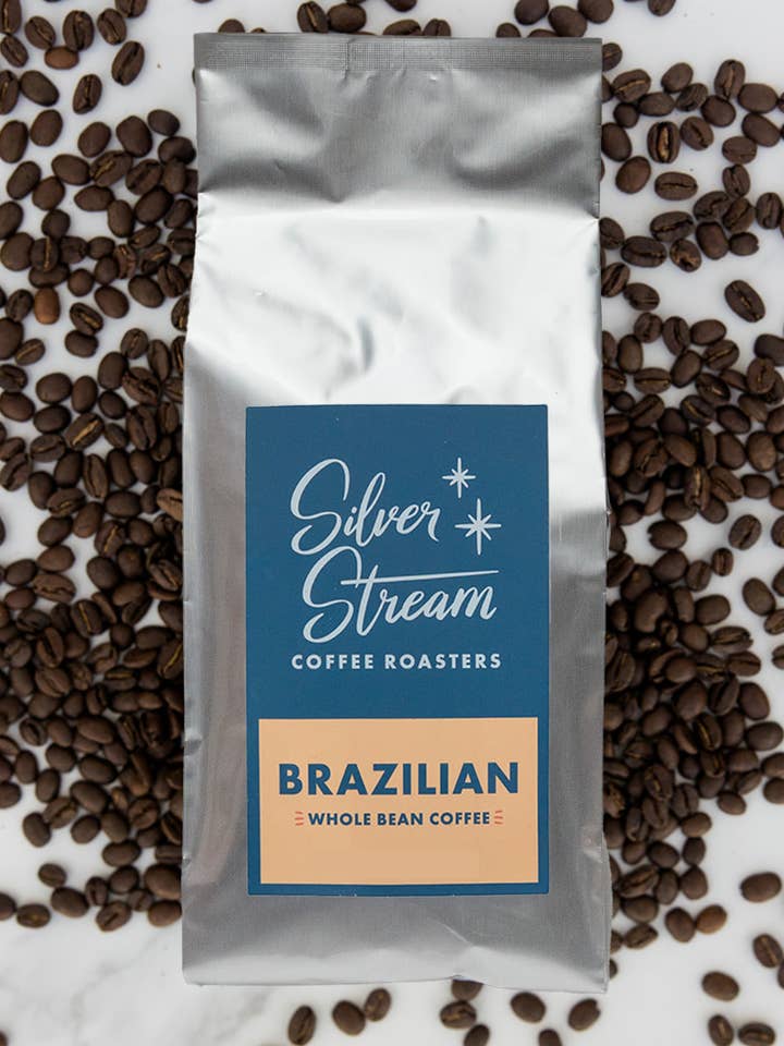 Brazilian Cerrado - Single Origin - Dark Roast - 5 lb for wholesale by SilverStream Coffee Roasters