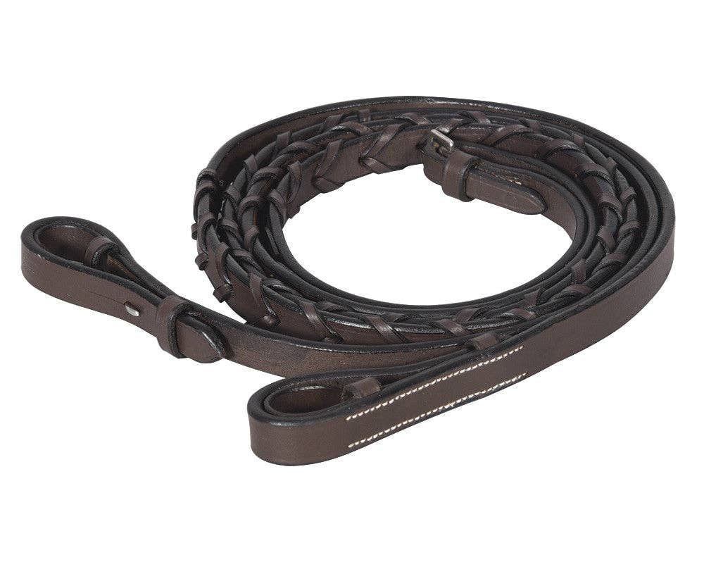 JPC Equestrian - Wholesale Horseback Riding Gear - Henri de Rivel Advantage Flat Laced Reins2