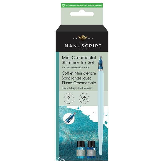 Manuscript – wholesale Pen – Manuscript Mini Ornamental Dip Pen Set