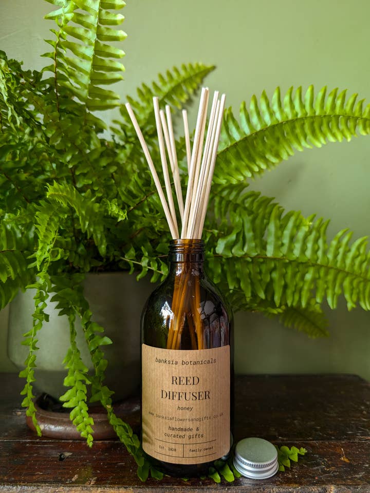 Vanilla Reed Diffuser for wholesale by Banksia Botanicals