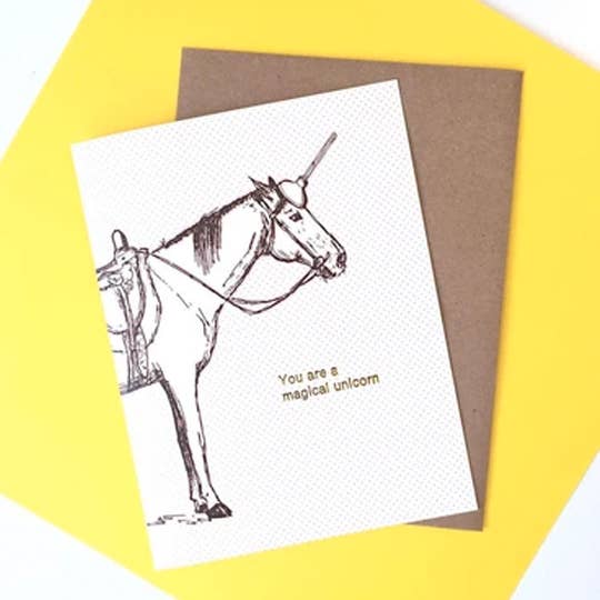 Smitten Kitten – Cartão de amor por atacado – És Um Cartão de Unicórnio Mágico2
