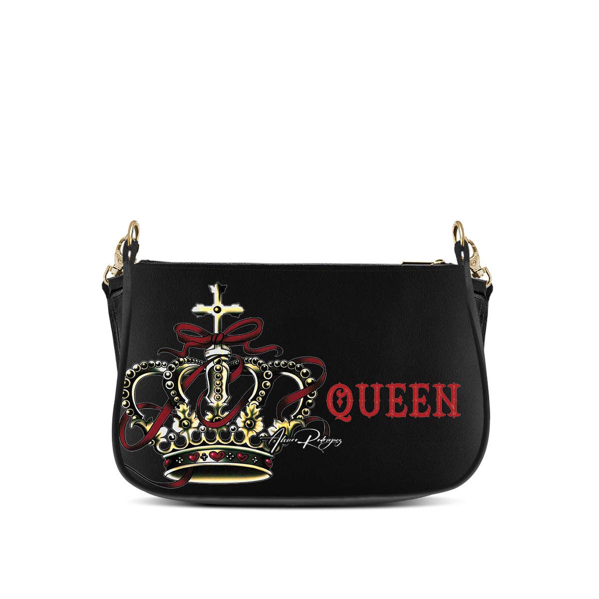 Alviero Rodriguez - Wholesale Shoulder Bag - Women's - Desiree Queen crown bag0