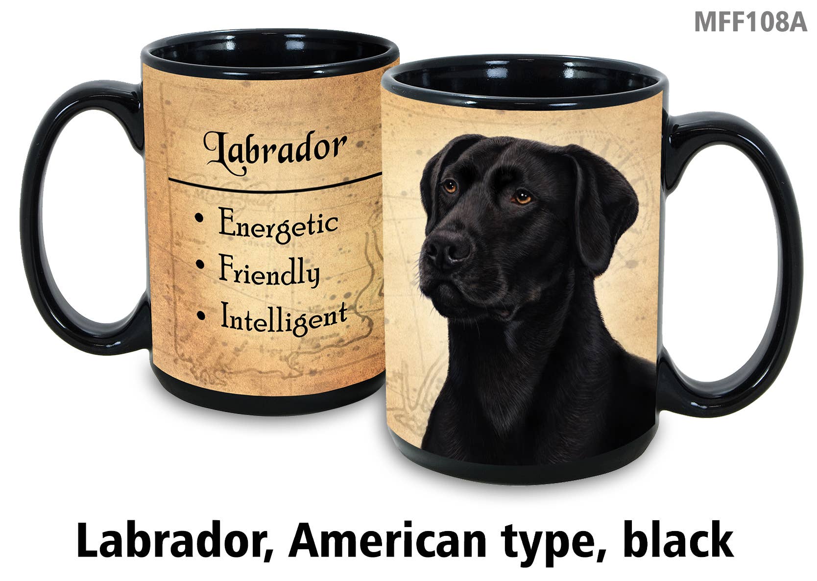 Pet Gifts USA, LLC - Wholesale Coffee Mug - My Faithful Friend Mugs Black Labrador (American)0