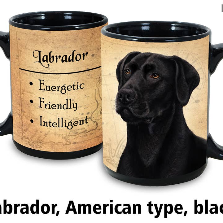 Pet Gifts USA, LLC - Wholesale Coffee Mug - My Faithful Friend Mugs Black Labrador (American)