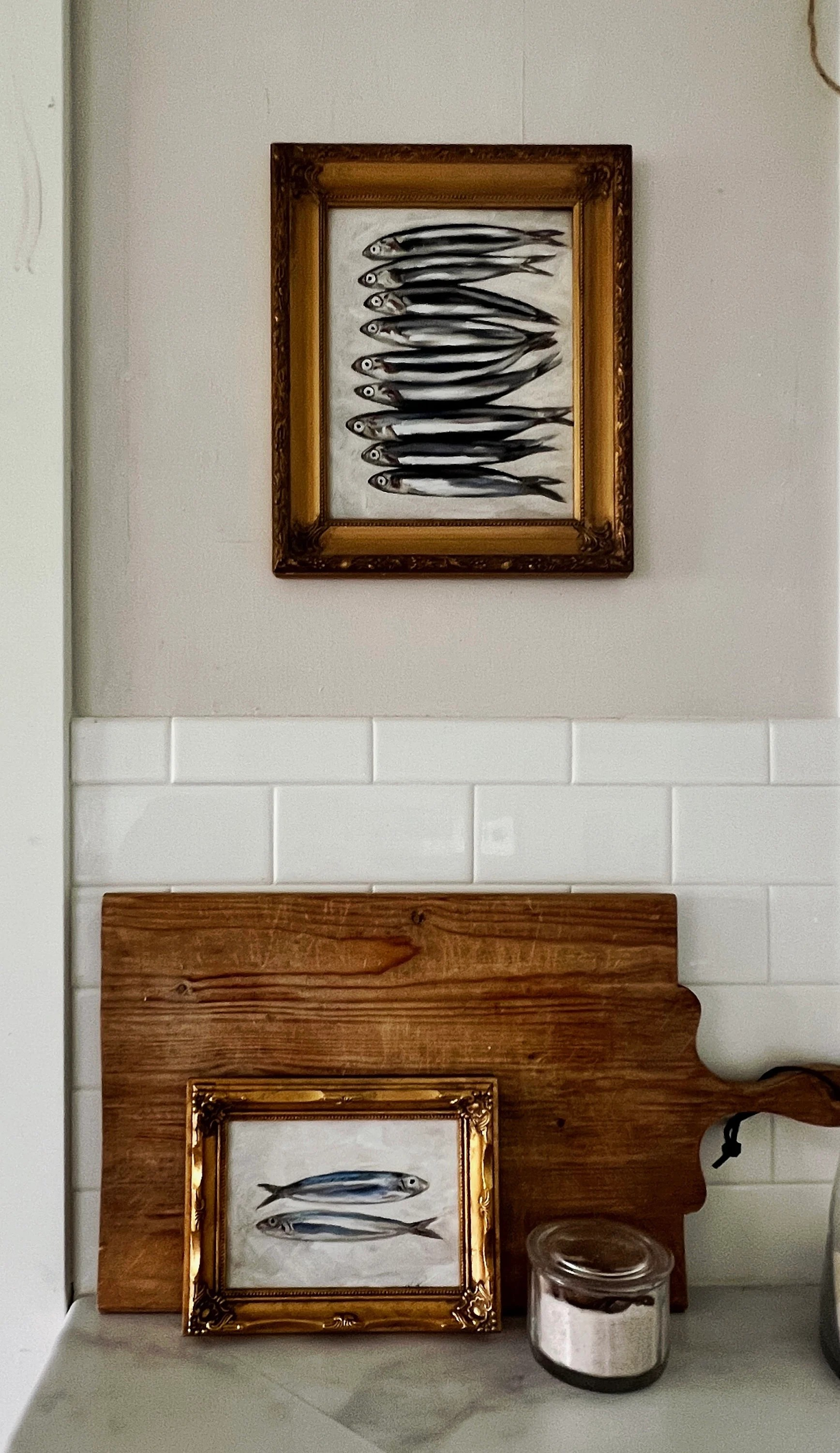 Krista Kim Studio - Wholesale Art print - SARDINES II - Art Print (unframed)   7