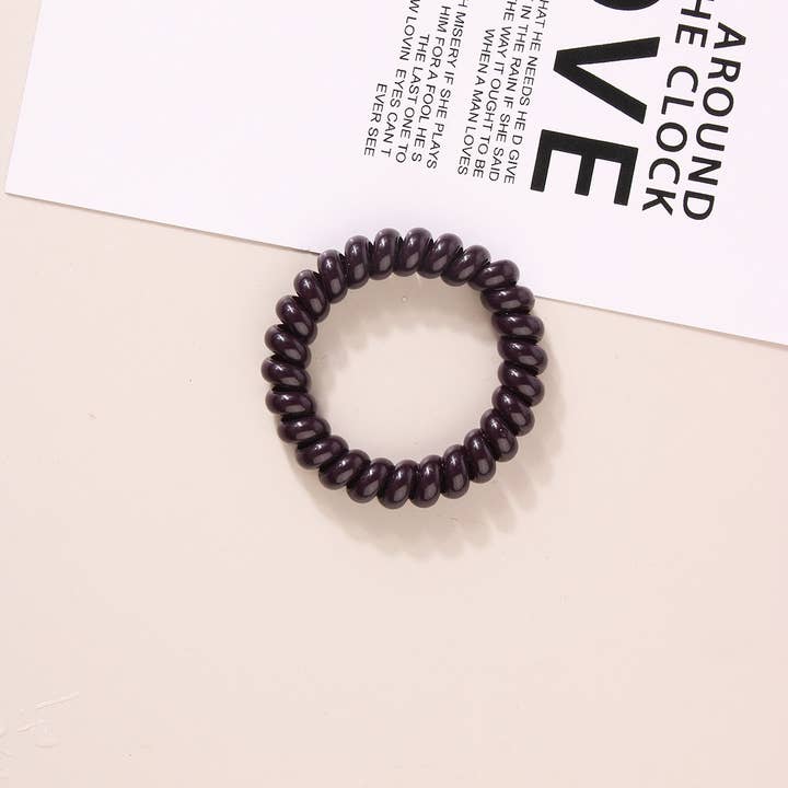 NINEXIS - Wholesale Hair Tie - CWAHA1108_Simple Phone Line Hair Tie 21