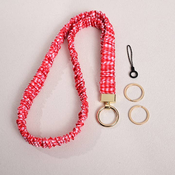 MKS America - Wholesale Lanyard - Women's - Wrinkle Lanyard With Accessories17