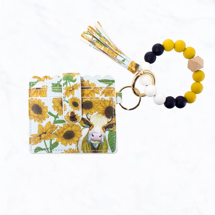 Suzie Q USA - Vente Bracelets porte-clés - Bracelet en perles de silicone avec porte-cartes et porte-clés12