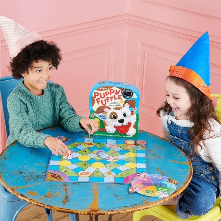 eeBoo - Wholesale Board Game - Puppy Fuffle Shaped Board Game4