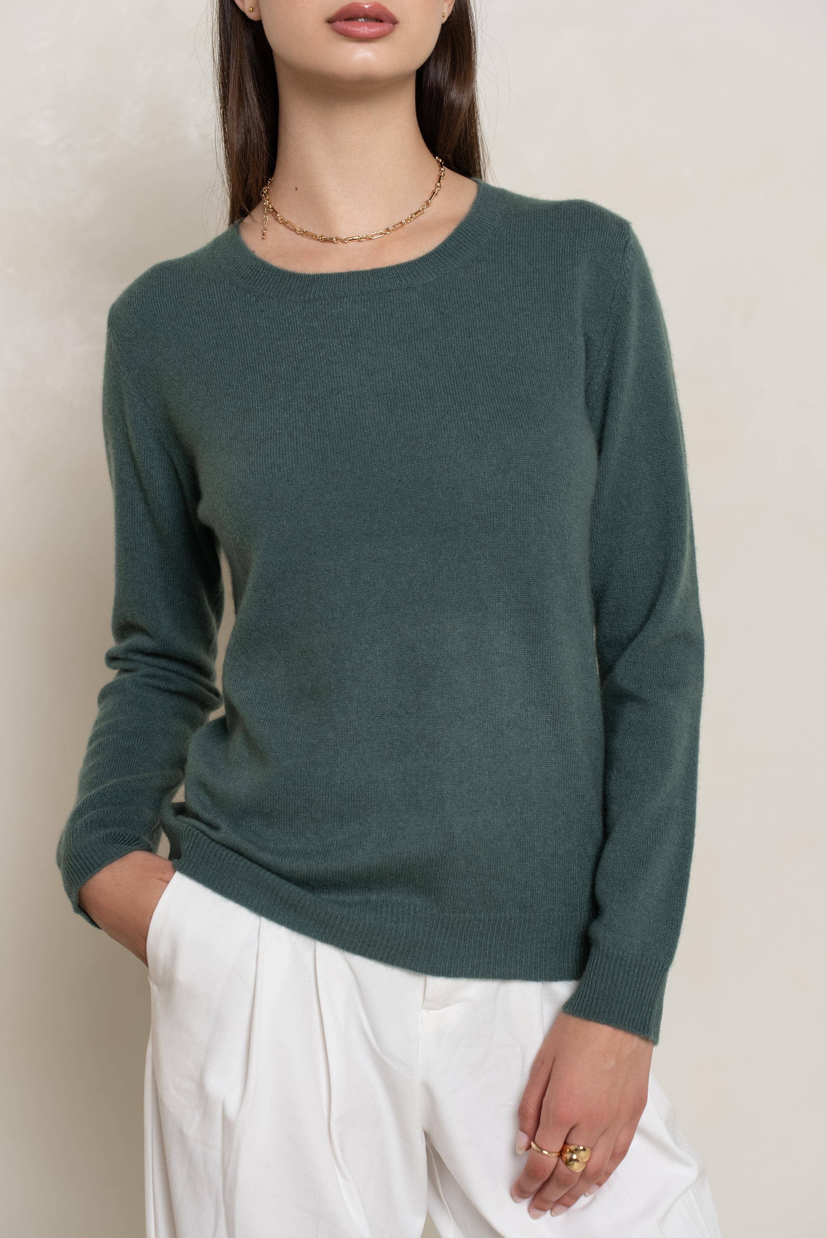 jw.atelier - Wholesale Knit Sweater - Women's - 100% cashmere crew neck sweater12