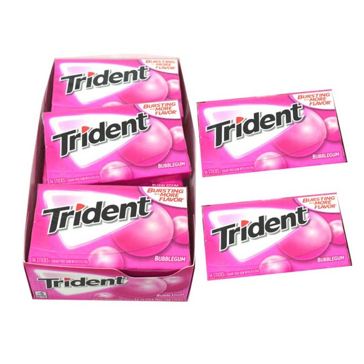 I Got Your Candy - Wholesale Chewing Gum - Trident Bubble Gum - 12ct