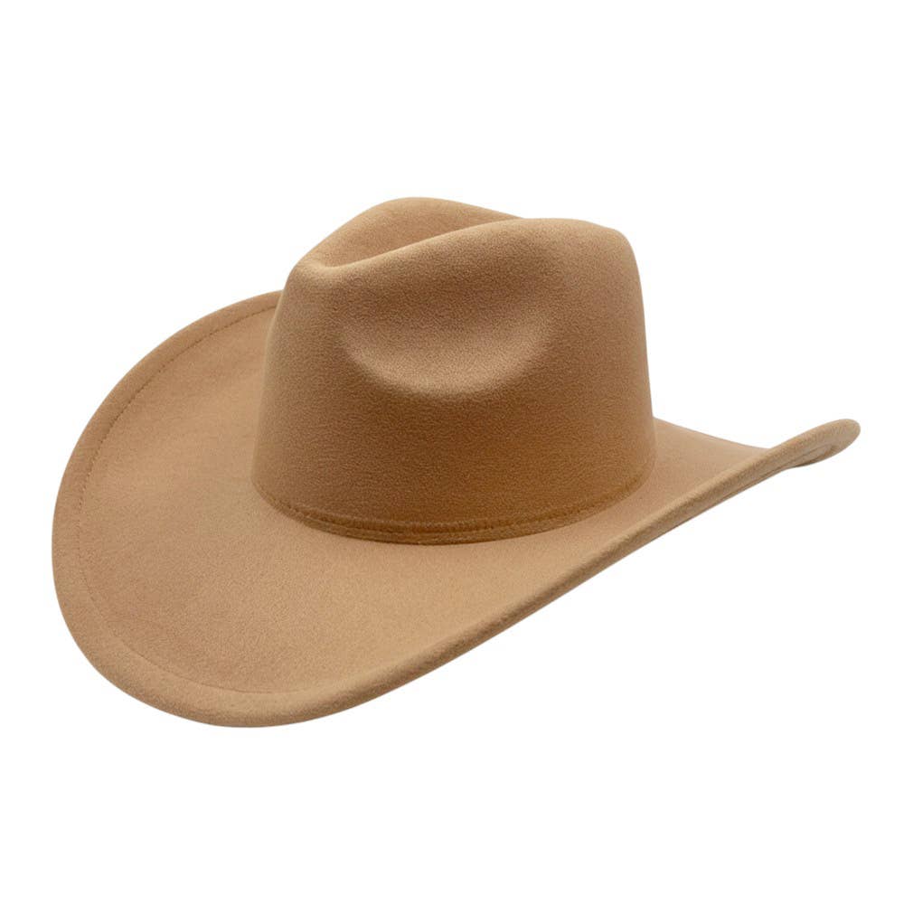 Sensibling Corp. - Wholesale Cowboy Hat - Women's - Faux Suede Western Cowboy Fedora Hat7