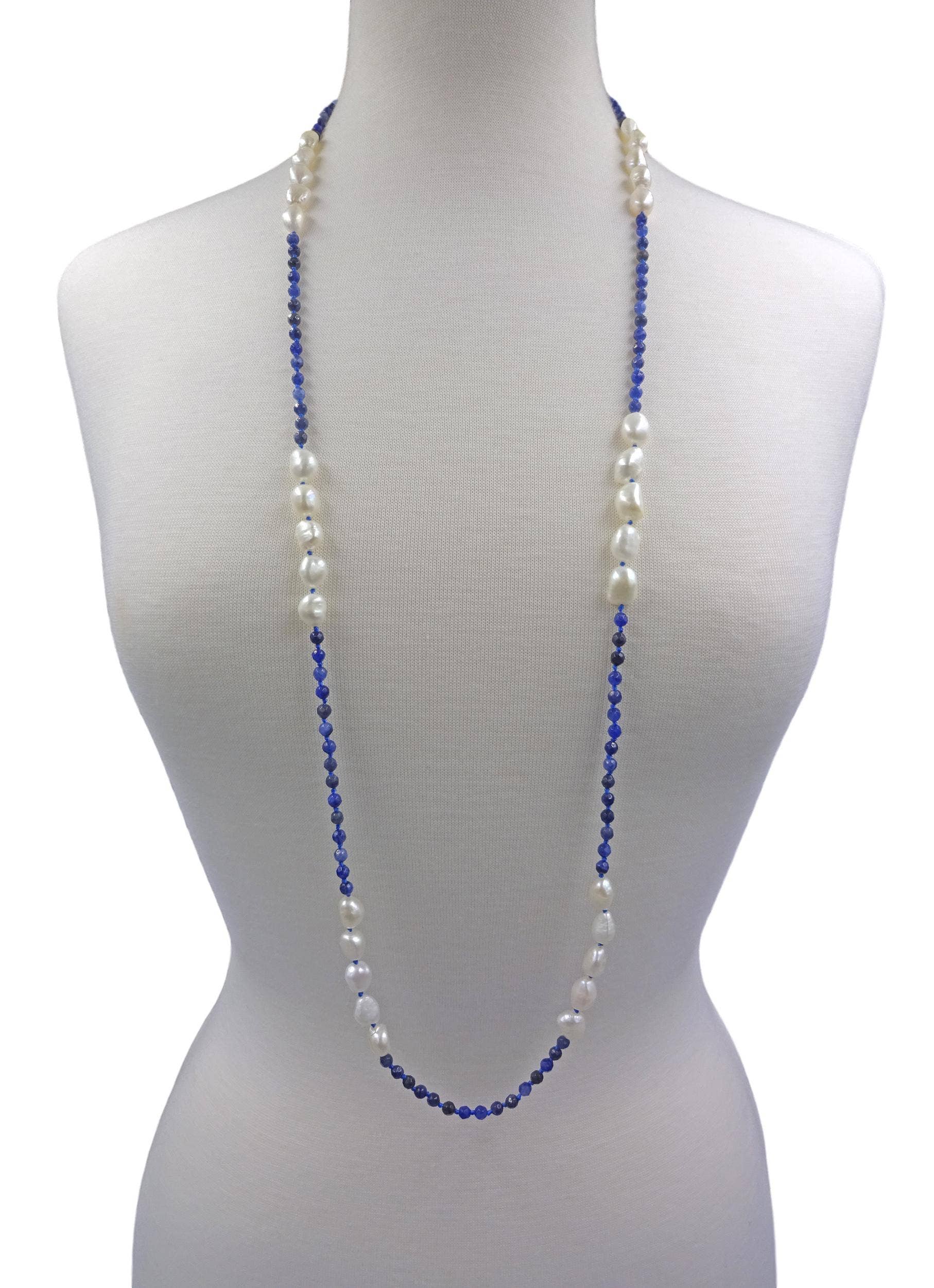 IST Jewelry - Wholesale Beaded/Pearl Necklace - Cultured Pearl & Micro-cut Gemstones Necklaces5
