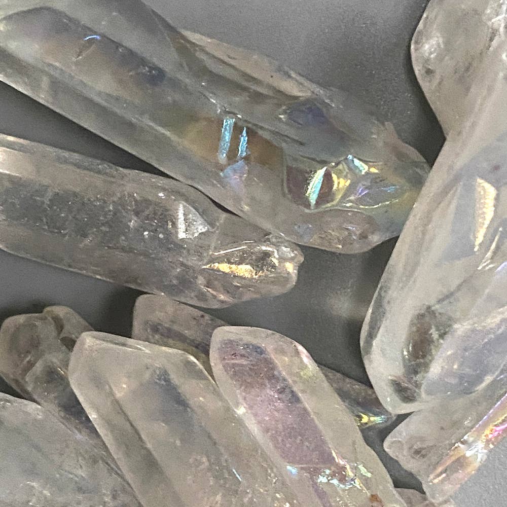 VIE – wholesale Spiritual stone/crystal – Electroplated Quartz Points, 2-3cm, Single29