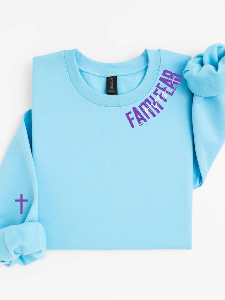 Faith Over Fear- Tee or Sweatshirt for wholesale by Forty One Threads Wholesale