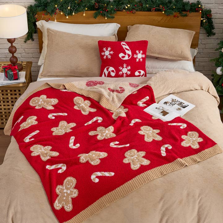 DreamValley - Wholesale Throw Blanket - SS Christmas Throw Blanket Soft Knit Bed Blanket 50x60"27