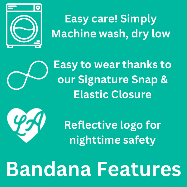 Legit Adorable Pets - Wholesale Pet Bandana - Dog - Gingerbread Pup Cookies on Red Bandana2