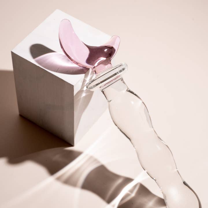 Yoni Pleasure Palace - Wholesale Sex Toy - The Moon Ritual Glass Dildo Pleasure Wand