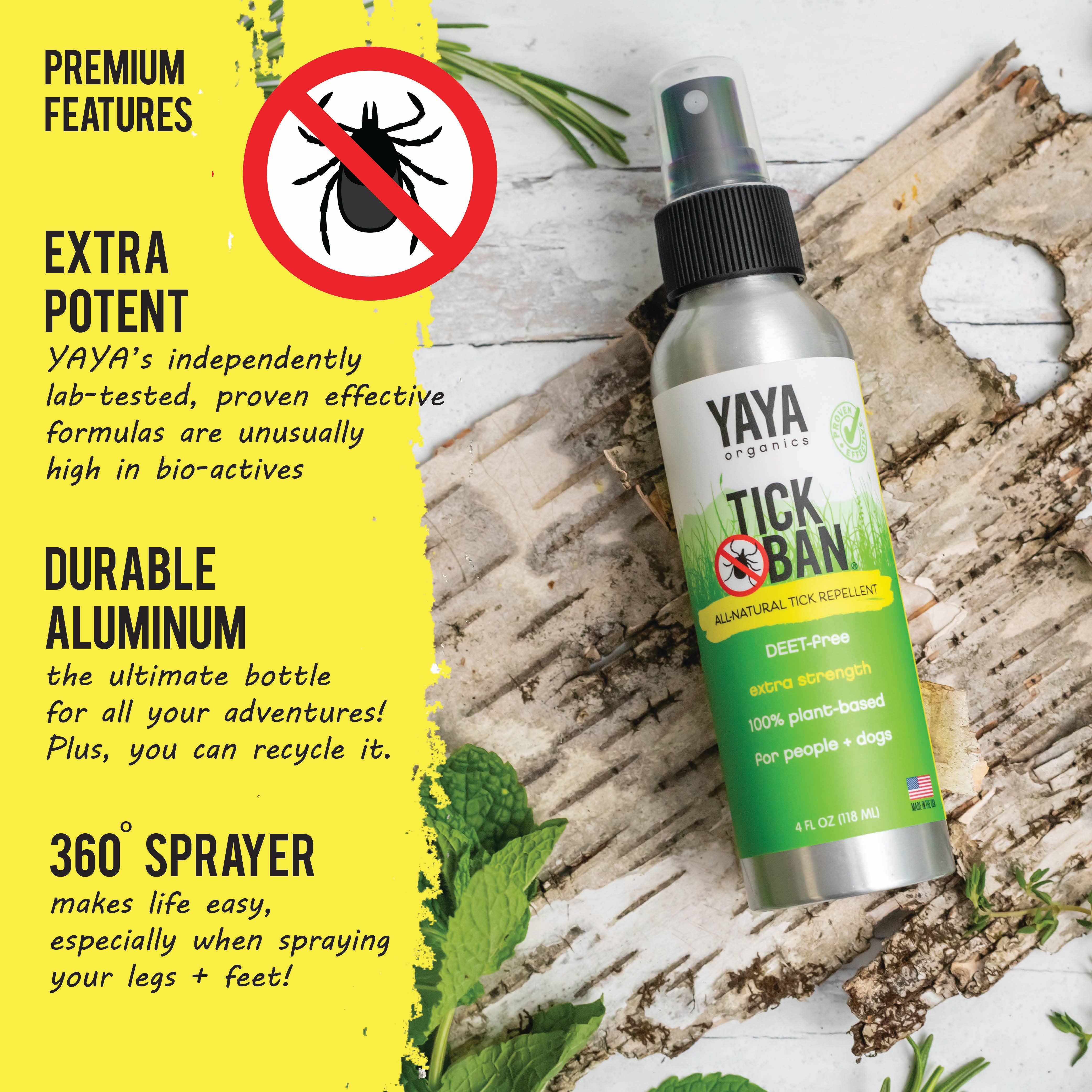 YAYA Organics - Vente Insectifuges - Affichage de comptoir P.O.P. 12 unités répulsif4