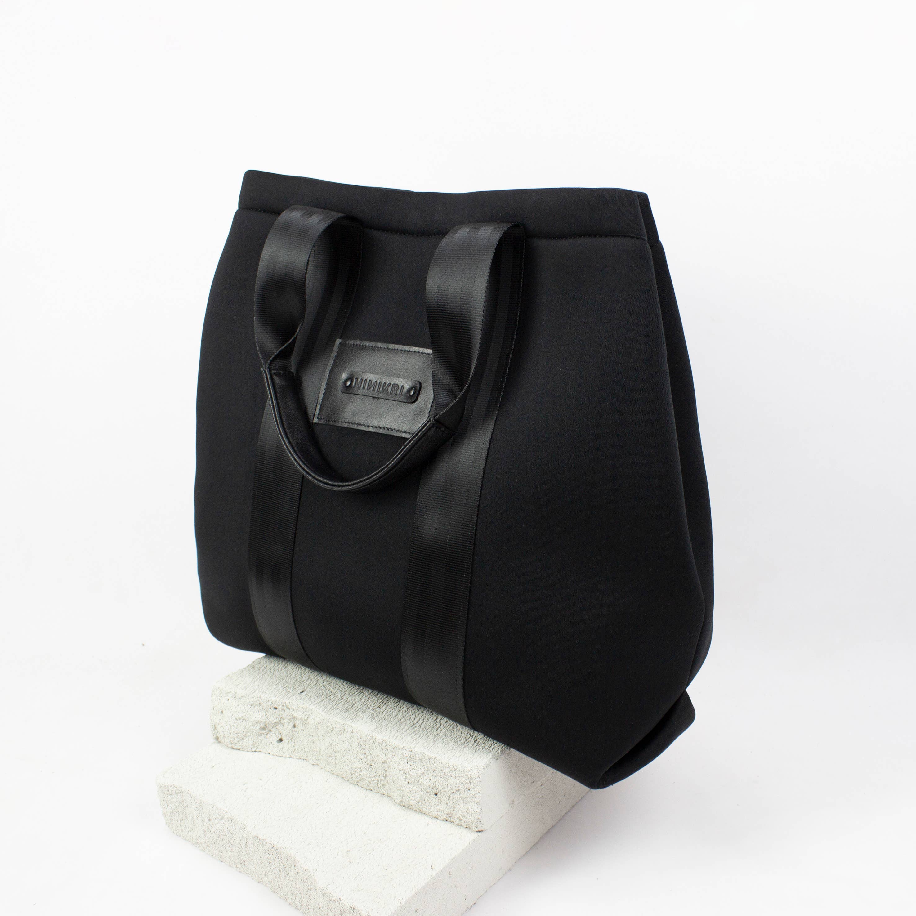 MIMIKRI Design - Venta al por mayor Bolsa de asa- Mujer - Bolso grande de neopreno NEOMAY para hombro y compras5