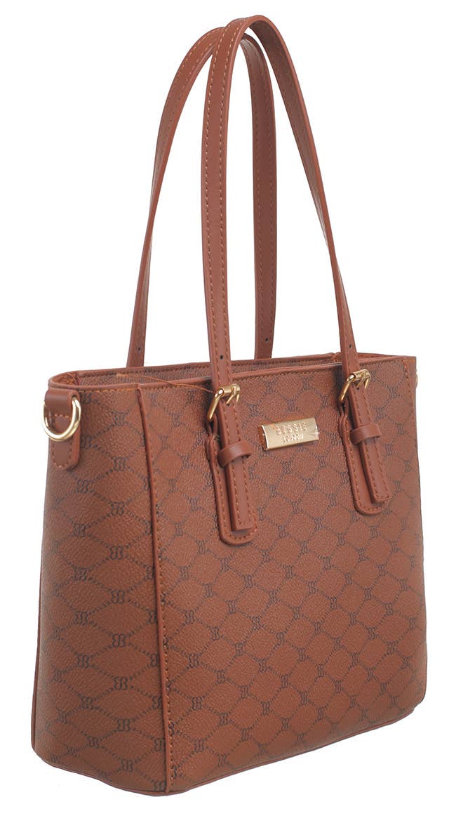 Bessie London - Wholesale Shoulder Bag - Women's - MONOGRAM 2 IN 1 SHOULDER BAG27