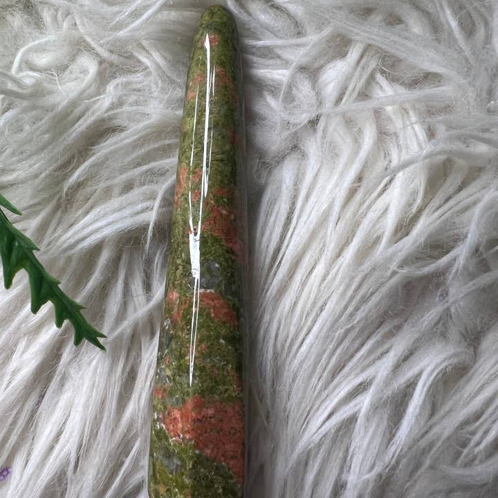 Varita de Unakite para venta al por mayor de Raven + Sage