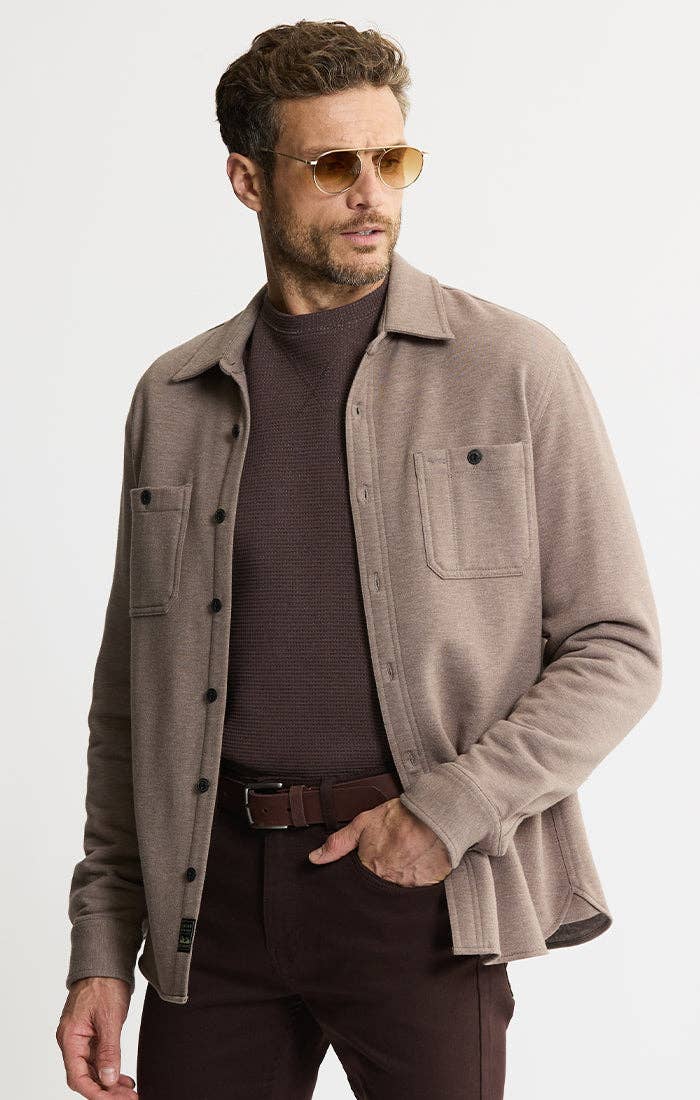 JACHS NY - Wholesale Button Down Shirt - Men's - Soft Touch Fleece Workshirt16