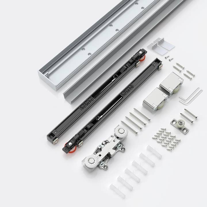 Nuk3y - Wholesale Knob/Pull - Nuk3y Concealed Sliding Door Hardware with Soft Close