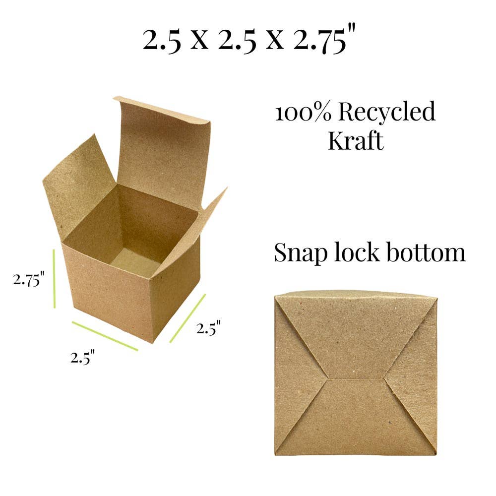 Vici Pack – Engroshandel Gaveæske – Sæt med 25 luksuriøse salgsæsker til 2 oz (60 ml) flasker85