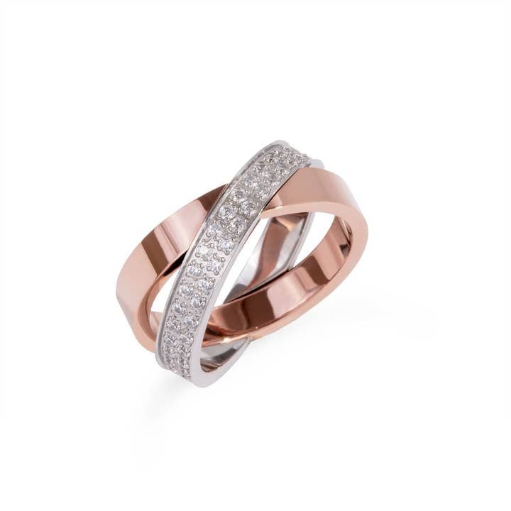 Mathieu Blanchard - Wholesale Multi-Stone Ring - Bague Croisée en acier inox3