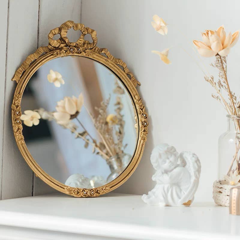 Wholesale Regal White Distressed Wall Mirror - Buy Wholesale Mirrors