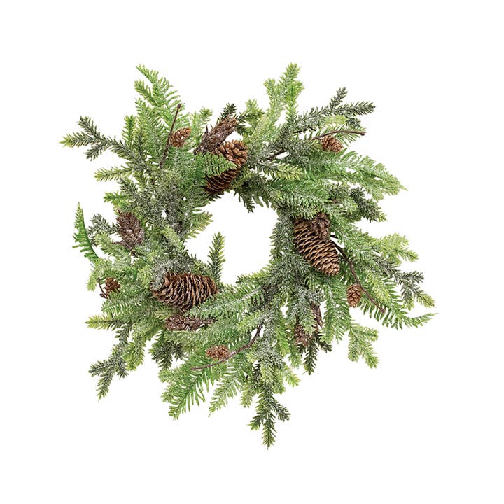 Col House Designs - Wholesale Candle Holder - Glittering Millwood Pine Candle Ring - 4.5"