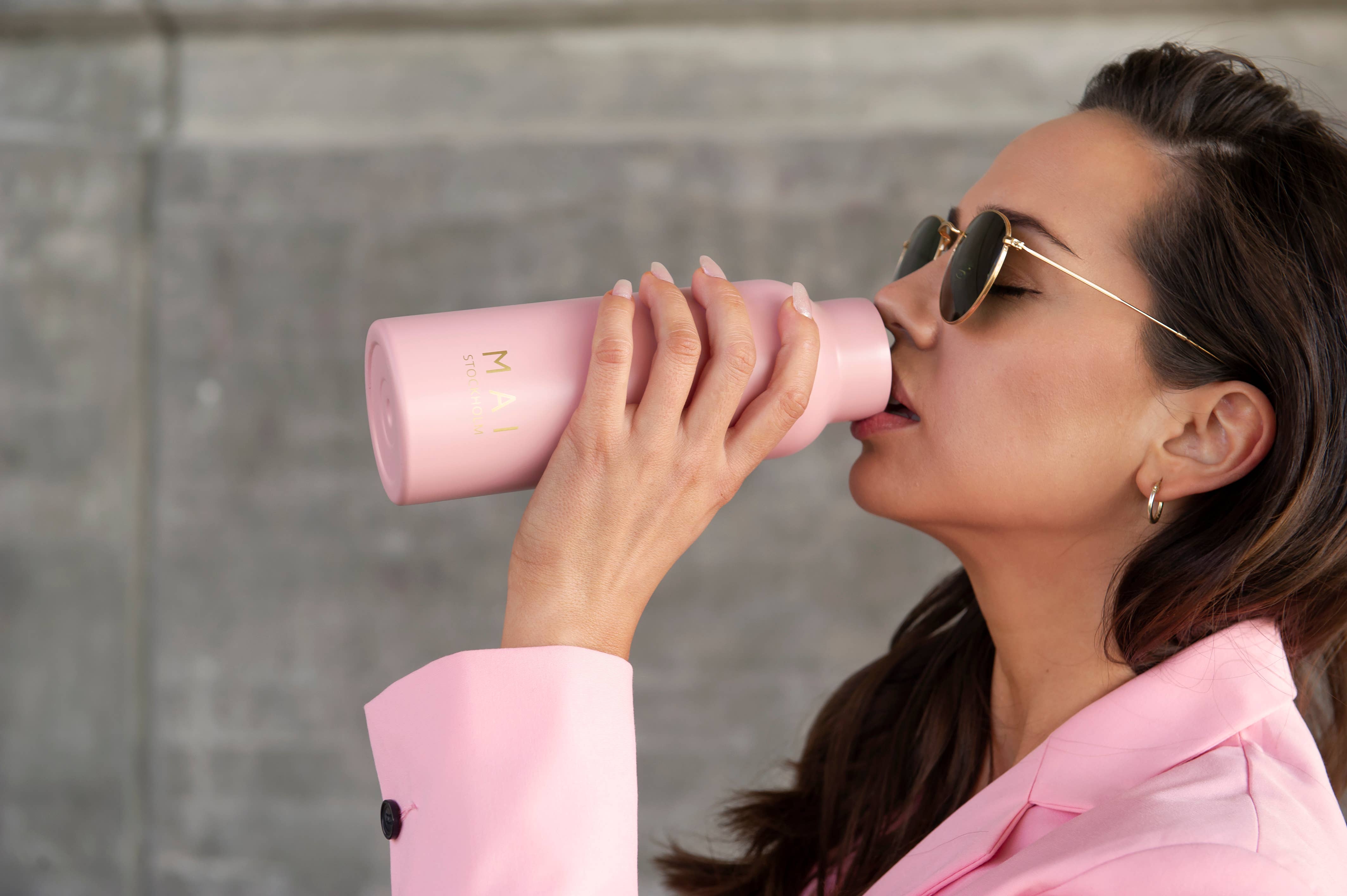 MAI Stockholm - Vente Bouteilles d'eau - Satin rose5