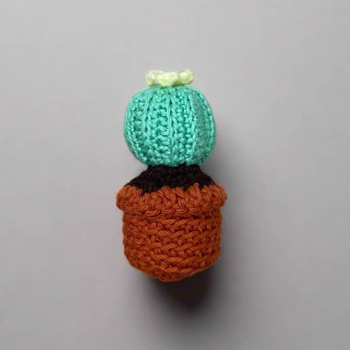 Crochet Cactus - Light Green for wholesale by Pink Peacock Gifts
