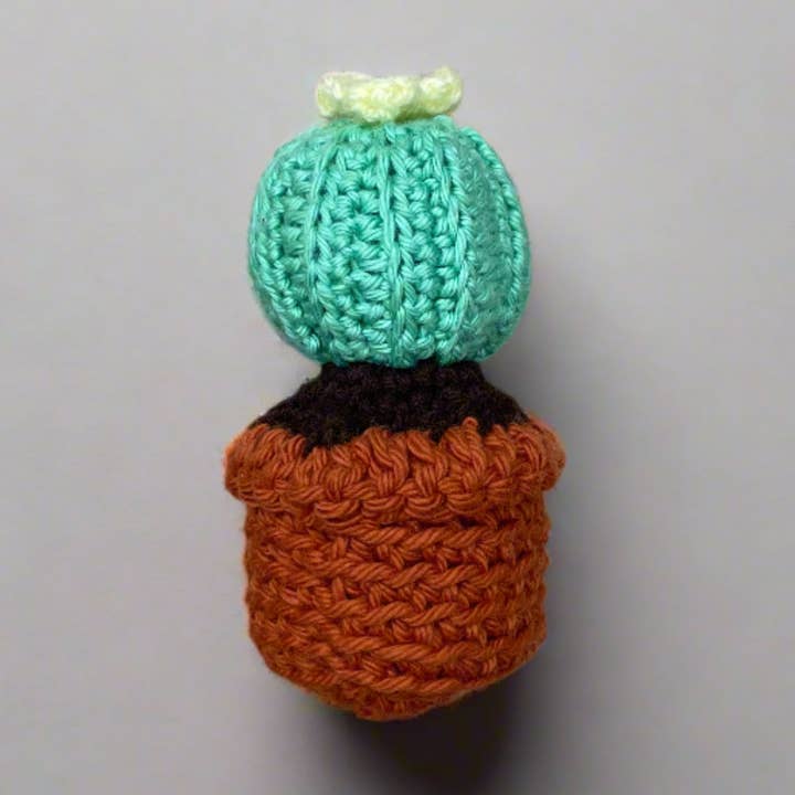 Crochet Cactus - Light Green for wholesale by Pink Peacock Gifts