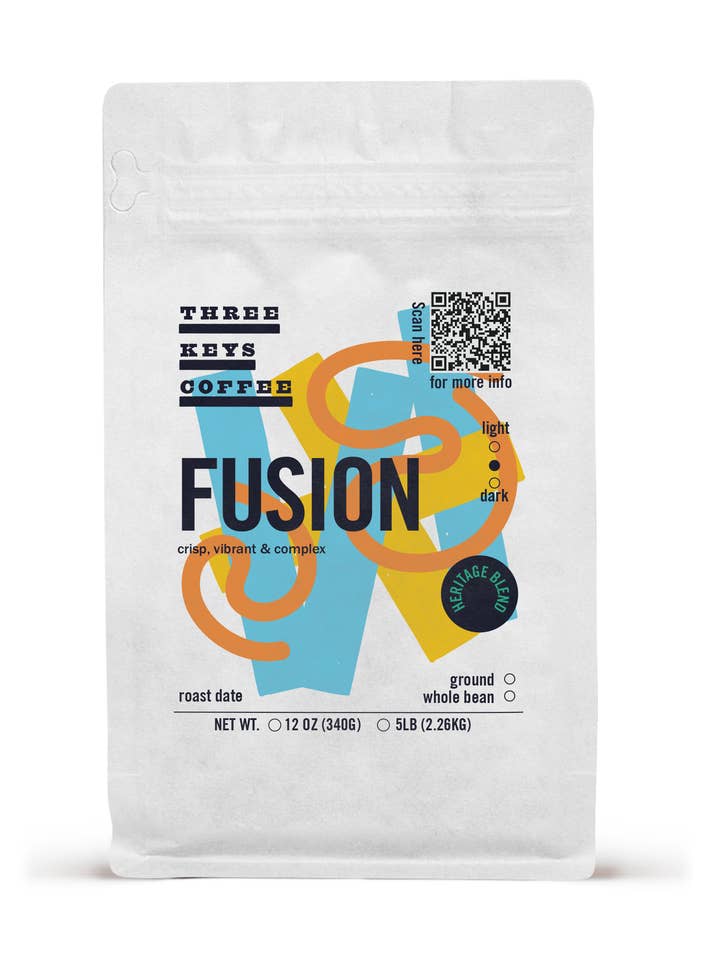 Fusion - Heritage Blend for wholesale by Three Keys Coffee