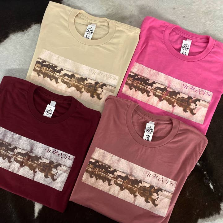 Crowellz Logo - Wild n free t -shirt for wholesale by Crowellz