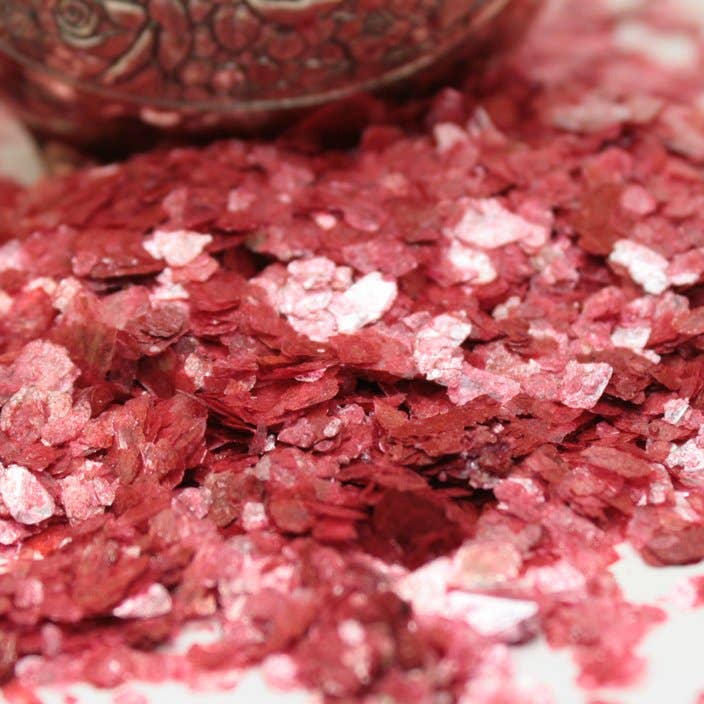 Meyer Imports - Wholesale Knutselbenodigdheden - Red Cinnabar Flake - Natuurlijke mica6