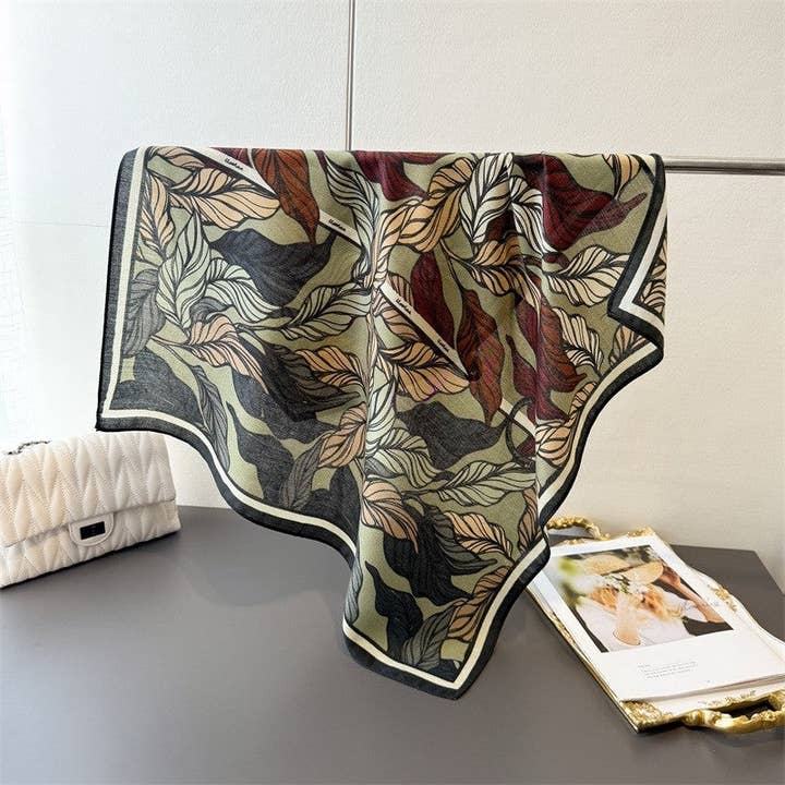 Multifunctional Printed Square Scarf for wholesale by UZ Wholesale Store