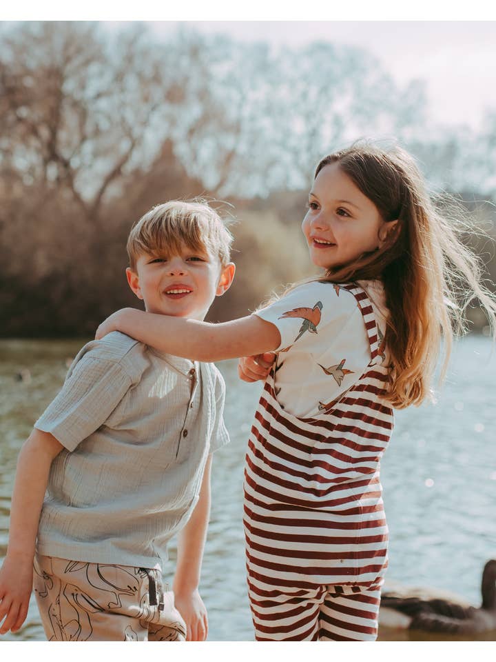 MULTI Birdsong T-Shirt for wholesale on Faire