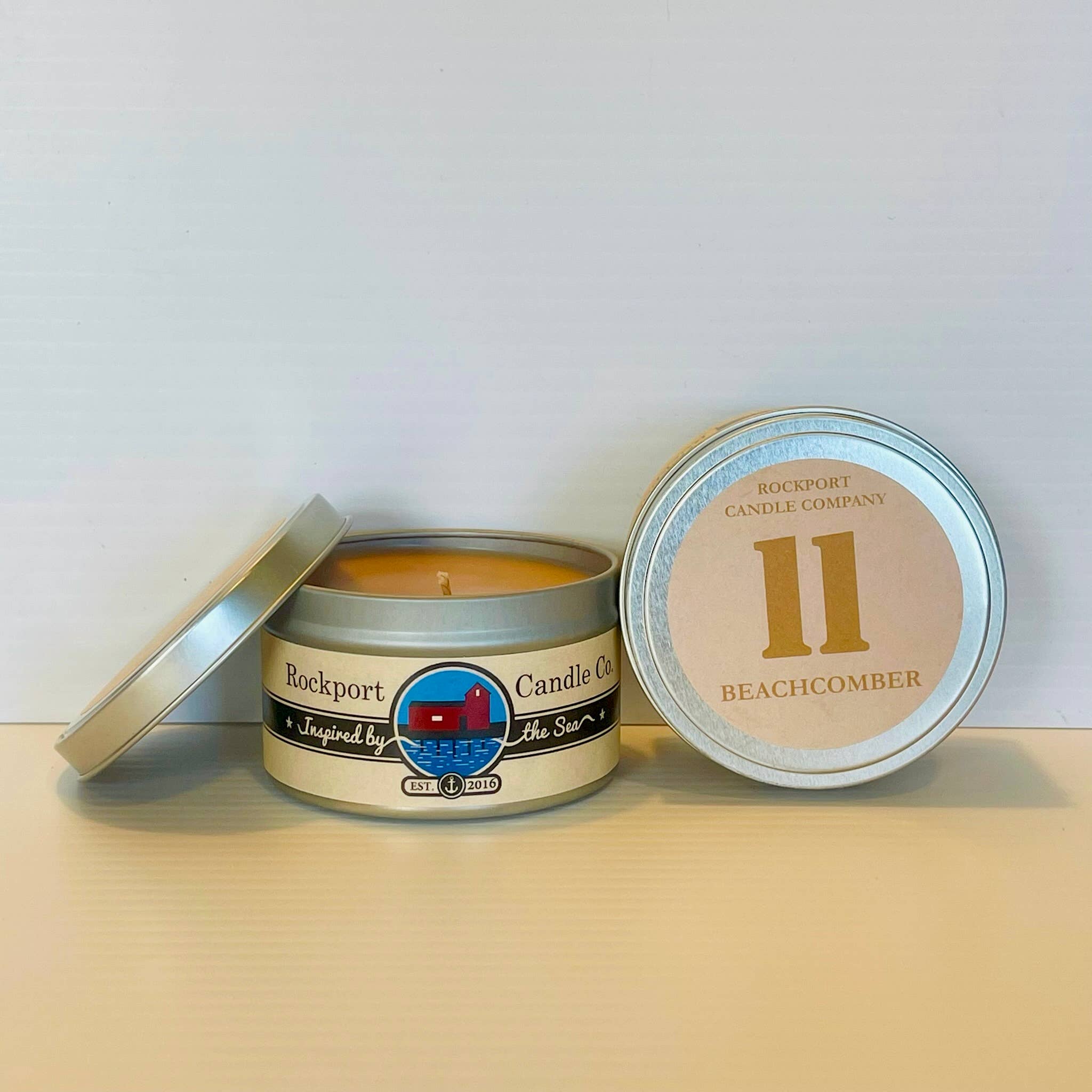 Rockport Candle Company - Wholesale Jar/Filled Candle - 11 Beachcomber Candle2