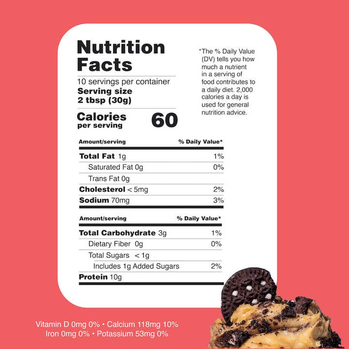 Twisted Dough - Wholesale Cookie Mix - Cookie Monster Protein Cookie Dough