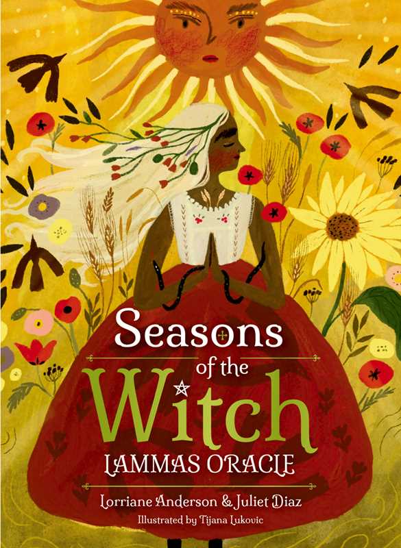 Simon & Schuster - Wholesale Tarot Cards - Seasons of the Witch - Lammas Oracle by Lorriane  Anderson1