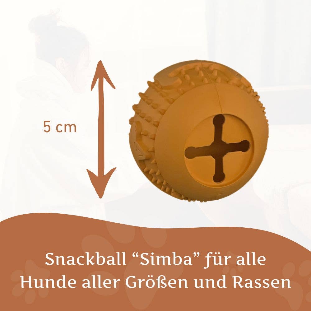 WILDFANG - Wholesale Pet Chew Toy - Dog - Snack Ball "Simba"2