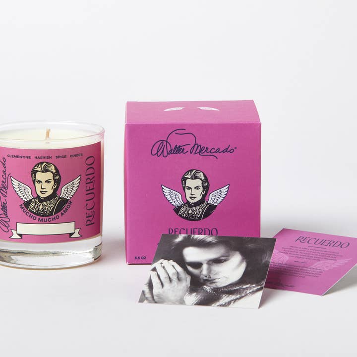 Walter Mercado - Wholesale Jar/Filled Candle - Walter Mercado - Recuerdo ( Remembrance ) Candle 3