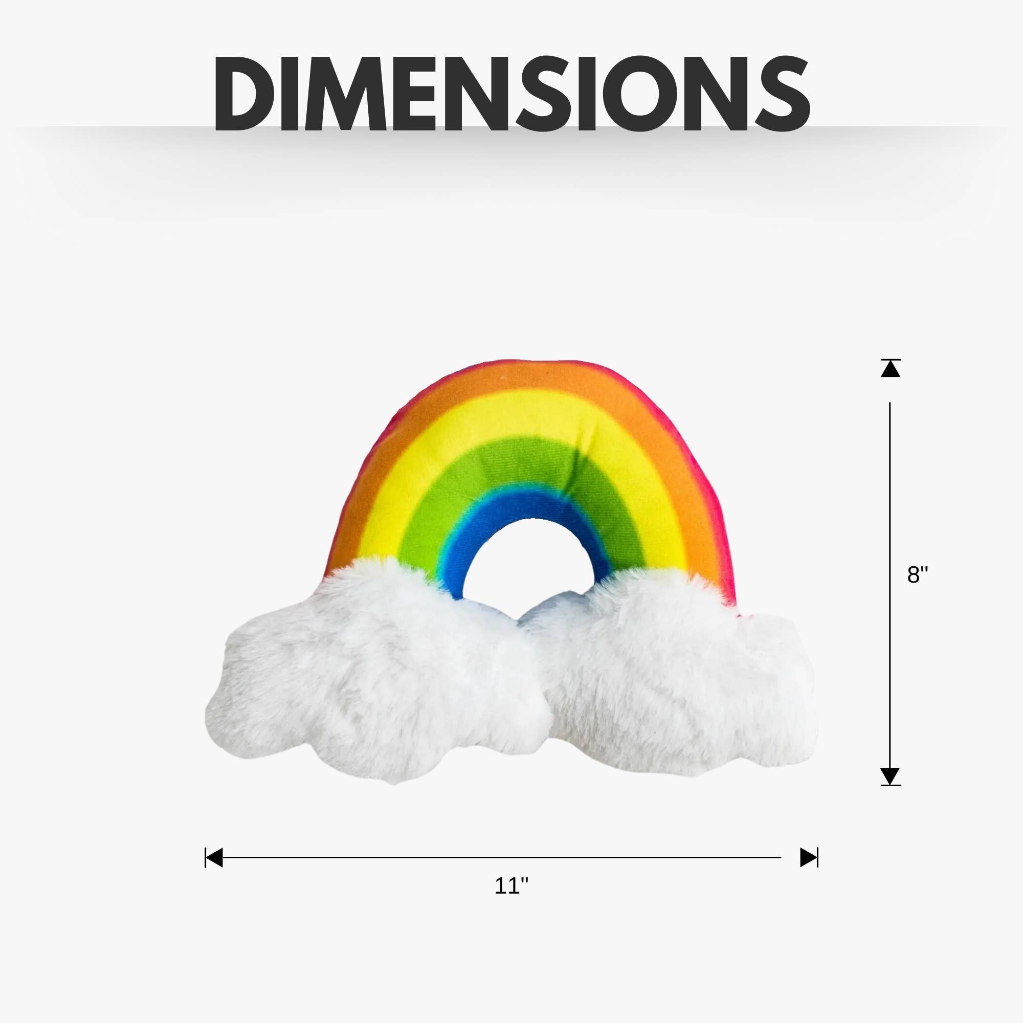 Jojo Modern Pets - Wholesale Piepspeeltje - Hond - Enchanted Rainbow Magical Squeaker & Crinkle pluche hondenspeelgoed3