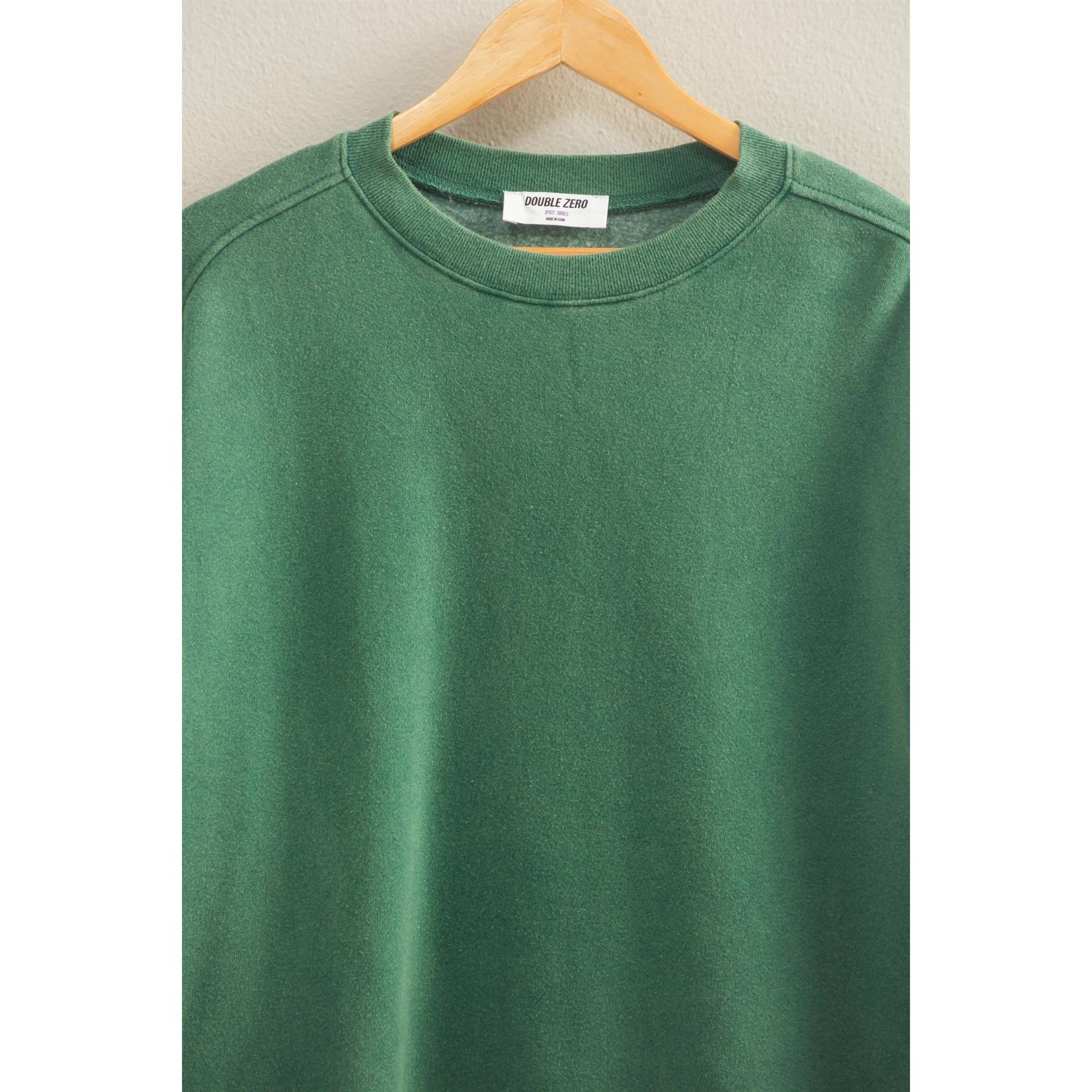 Double Zero - Wholesale Sweatshirt - Women's - Oversized Crew Neck Sweatshirt17